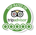 We Are Top Rated on Tripadvisor