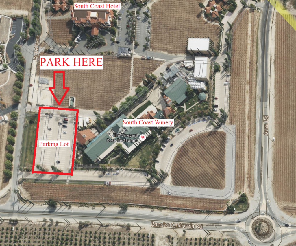 Convenient Pick-up locations by Temecula Wine Tours