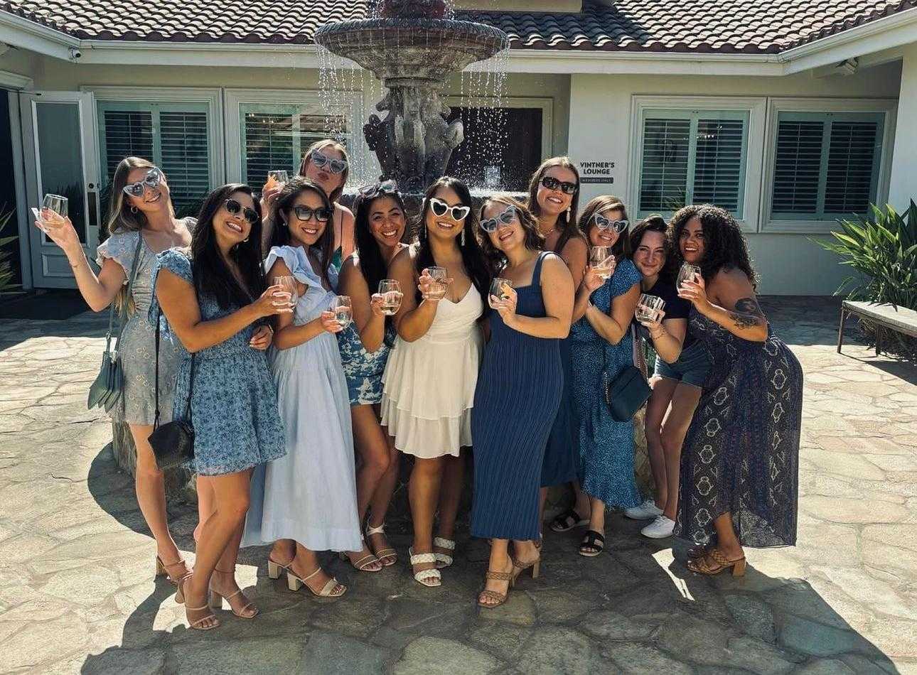 Bachelorette Wine Tour Temecula | Bride Goes FREE + Party Bus & Champagne